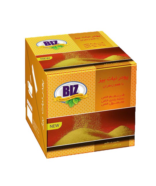 پودر نبات زعفرانی Dr.BIZ (30 بسته 20 گرمی)